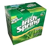 Irish Spring With Aloe Deodorant Soap 20 Bar Value Pack