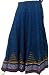 Elegant Long Wrap Skirt from India for Women in Cotton