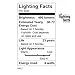 Kobi Electric K8L7 6-watt = 45-Watt Straight Tip Candle LED 5000K Cool White Indoor Candelabra Light Bulb, Dimmable