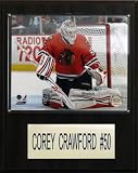 NHL Corey Crawford Chicago Blackhawks Player Plaque