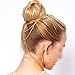 HuntGold 1X Charming Punk Rock Chain Link Tassels Gold Metal Leaves Hairpin Hair Clasp