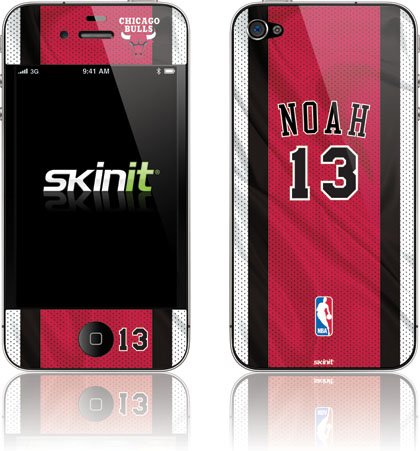 Skinit J. Noah - Chicago Bulls #13 Vinyl Skin for Apple iPhone 4 / 4S