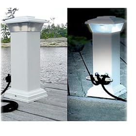Dock Edge Light Dock Solar W cleat by 