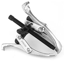 Powerbuilt 648721 8" Gear Puller with 3-Way Reversible Jaw