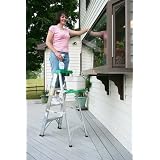 Werner 6-Foot 225-Pound Duty Rating Aluminum Stepladder #356