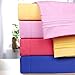 1500 Supreme Collection King Sheet Sets Pink - Luxury Hotel Bed Sheets and Pillowcase Set for King Mattress - Extra Soft, Elastic Corner Straps, Deep Pocket Sheets, King Pink
