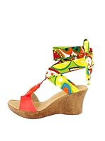 Dolceamore Sandalias de cuña (Rojo)