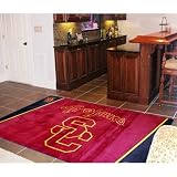 USC Trojans NCAA 4' x 6' Decorative Area Rug Floor Mat