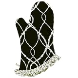 Audrey Black Oven Mitt