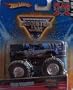 Hot Wheels Monster Jam 2010 BLUE THUNDER Mud Truck - Flag Series #18/75 1:64 Scale