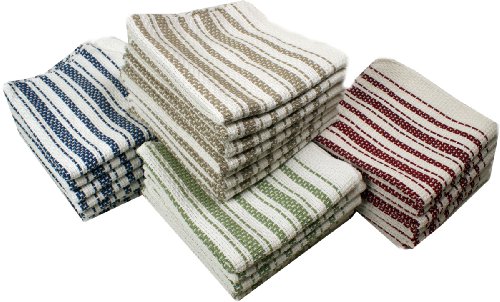 Assorted Waffle Weave Dish Cloths set of 6