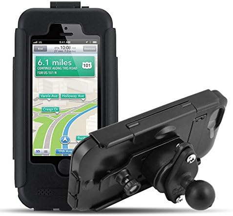 Tigra® BikeConsole® Motorcycle Bike Mount Kit for iPhone 5/5S with 1" RAM Ball Mount Adapter ...