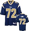 Chris Long Reebok NFL Navy Premier St. Louis Rams Jersey