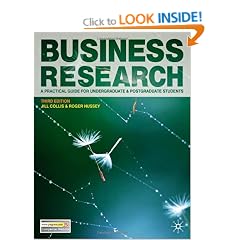 Business Research: A Practical Guide for Undergraduate and Postgraduate Students