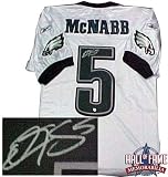 Donovan McNabb Autographed/Hand Signed Philadelphia Eagles Reebok White Jersey
