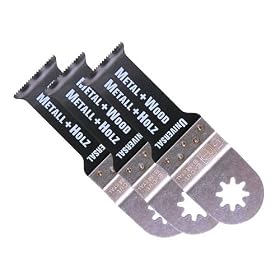 Fein 63502151020 1-1 8-Inch Universal E-Cut Blade, 3 Pack by Fein