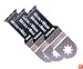 Fein 63502151020 1-1/8-Inch Universal E-Cut Blade, 3 Pack