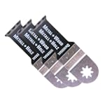 SAVE $57.58 - Fein 6-35-02-151-02-0 1-1/8-Inch Universal E-Cut Blade, 3 Pack $47.50
