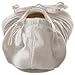 Isotoner Women's Classic Satin Ballerina Slipper (Medium - 6.5-7.5, Cream)