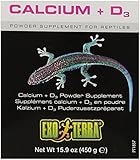 Exo Terra Reptile Calcium and  Vitamin D3, 16-Ounce