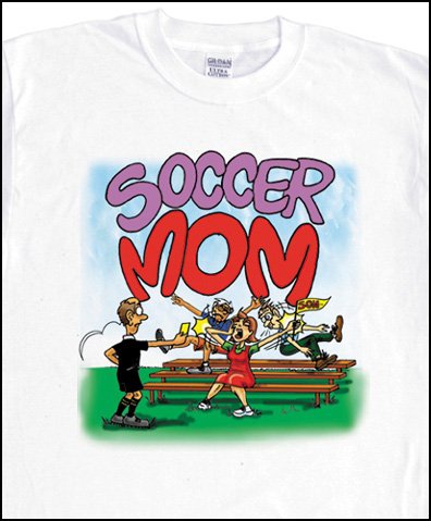 Soccer Mom Penalty Short Sleeve T Shirt
