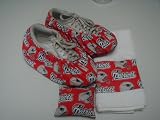 New England Patriots Fabric Shoe Cover Rosin Bag Towel Set