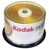 コダック DVD-R データ／アナログ録画用 16倍速 50枚 GOLDメーカーレーベル Kodak KD DVDR16XGS50P