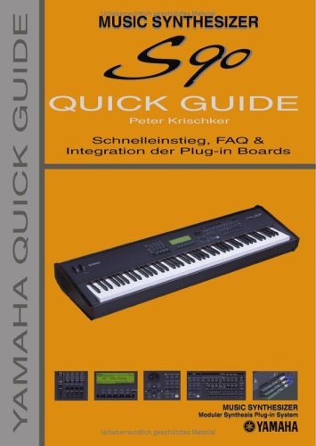 Music Synthesizer S90 Quick Guide