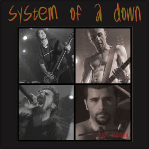 System Of A Down 2004 Wall Calendar