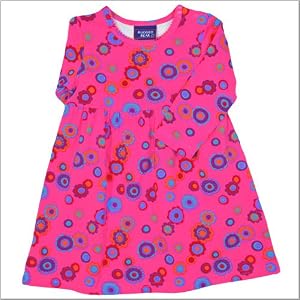 Infant Girls Printed Jersey Dress
