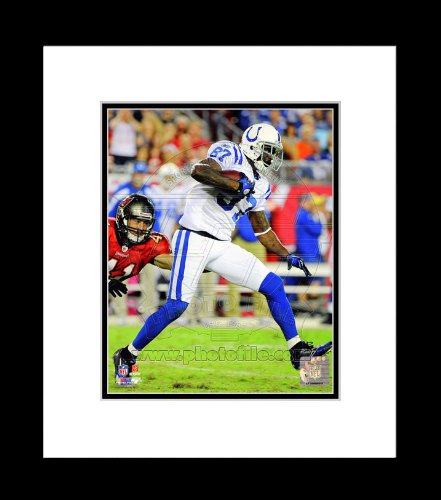 Indianapolis Colts Reggie Wayne 2011 Running Framed Picture 8x10