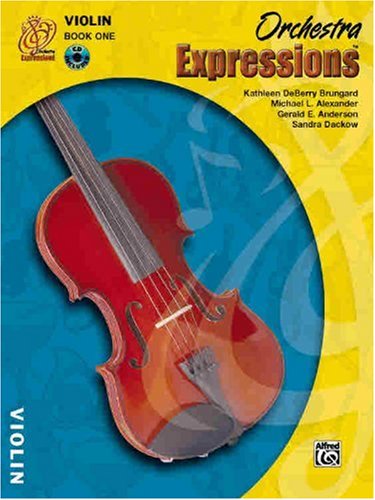 orchestra expressions book one student edition violin book  cd expressions music curriculum