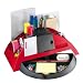 Herlitz 1601376 Big Butler V, Schreibtischbox/ Stiftablage, Farbe rot