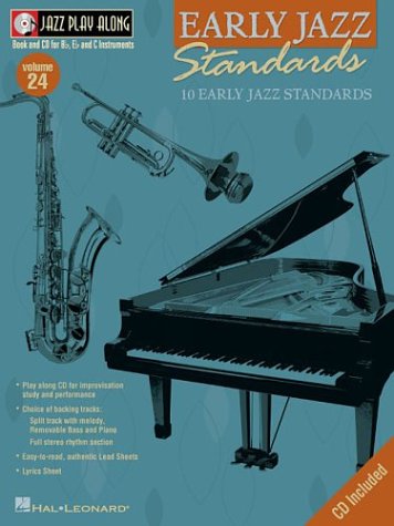 Early Jazz Standards: Jazz Play-Along Volume 24 (Jazz Play Along Series#24)
