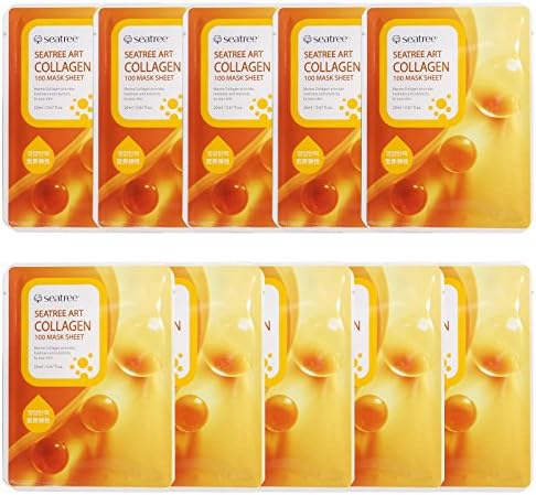 seatree Art Collagen 100 Mask 10 Sheets