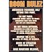 Room Rulez (List of Rules) 24-Inch-by-36-Inch Funny Poster