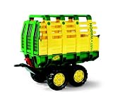 Review Rolly 122455 / Giant Haywagon Twin Axle - Green