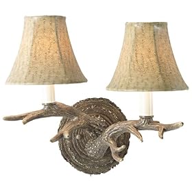 Dick Idol™ 14 3 4 Wide Antler Sconce by Dick Idol