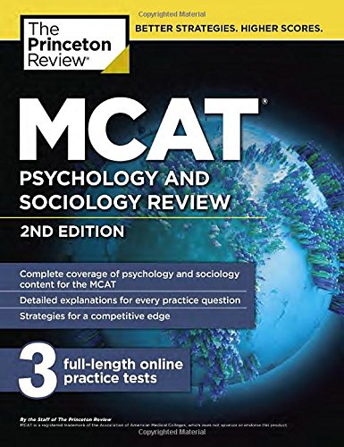 MCAT Psychology and Sociology Review, by Princeton Review