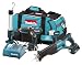 Makita LXT402 18Volt Lithium-Ion Combo Kit (BHP451, BTD140, BJR181, BML185, and Bag)