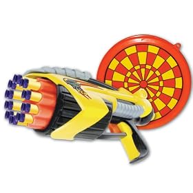Ruff Stuff Air Blasters Tek 10 Dart Blaster with Target