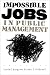 Book Impossible Jobs in Public Management