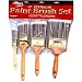 Linzer A-2204 4-Piece Deluxe Polyester Brush Set
