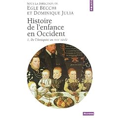 Histoire de l'enfance en Occident, tome 1