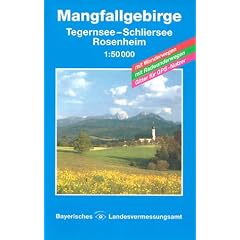 Topographische Sonderkarten Bayern. Sonderblattschnitte auf der Grundlage der amtlichen topographischen Karten, meist gr�ssere Kartenformate mit ... Bayern, Bl.12, Mangfallgebirge: UK L 12