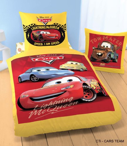 Bettwäsche Disney Cars Team 