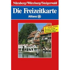 Die Freizeitkarte Allianz, Bl.24, N�rnberg, W�rzburg, Steigerwald