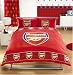 Kitchen & Housewares : ZAP ARSENAL BORDER CREST DOUBLE DUVET SET