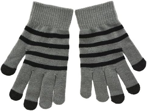 iMitt ® Touchscreen Gloves, iPhone Gloves, Texting Gloves - Capacitive Gloves for iPhone, iPod, iPad &amp; Android - Grey - One Week Clearance Sale On Now!