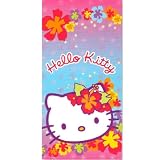 Drap de plage Hello Kitty serviette Dim : 75x150 cm